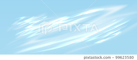 Abstract light blue background white wavy lines 99623580