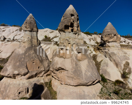 beautiful mountain scenery of Cappadocia beautiful mountain scenery of Cappadocia 99624745