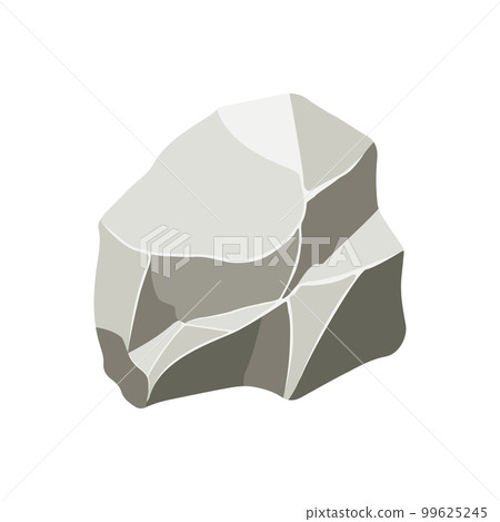 Rock boulder. Natural shape stone. vector illustration Rock boulder. Natural shape stone. vector illustration 99625245
