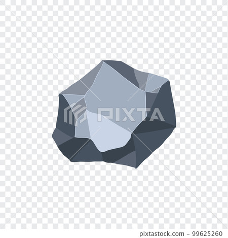 Rock boulder. Natural shape stone. vector illustration Rock boulder. Natural shape stone. vector illustration 99625260