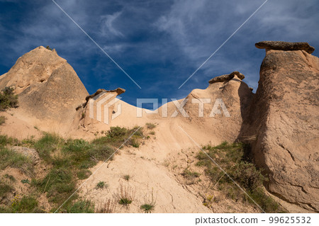 beautiful mountain scenery of Cappadocia 99625532