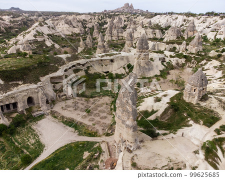beautiful mountain scenery of Cappadocia 99625685