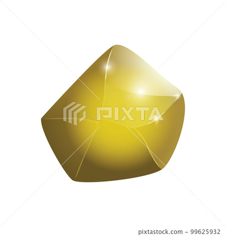 Crystal and natural mineral. Cartoon Magic Gemstone. Game asset. vector illustration Crystal and natural mineral. Cartoon Magic Gemstone. Game asset. vector illustration 99625932