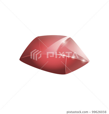 Crystal and natural mineral. Cartoon Magic Gemstone. Game asset. vector illustration 99626038