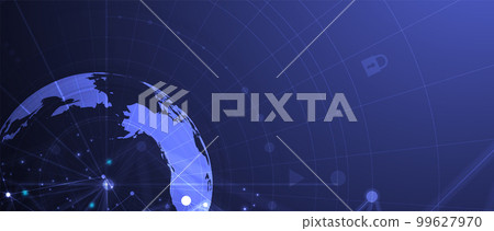 Technology background, futuristic and innovative for technology companies, startups, and businesses in related fields. 99627970