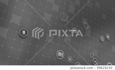 3D rendering the concept of cloud technologies and server data processing 3D rendering the concept of cloud technologies and server data processing 99629230