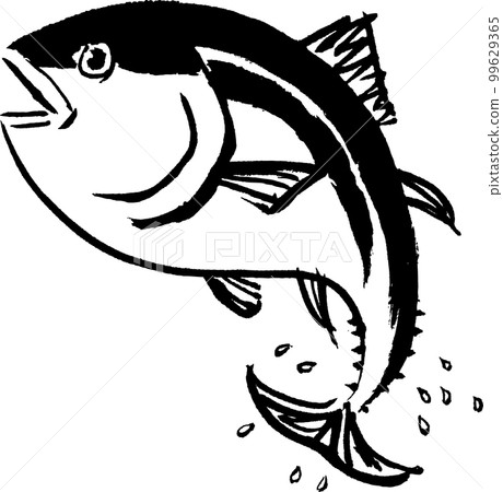 Tuna watercolor painting Tuna watercolor painting 99629365