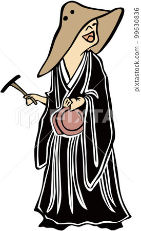 Ukiyo-e Man playing the drum Part 6 99630836