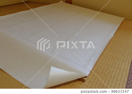 Japanese-style room with shoji paper 99631547