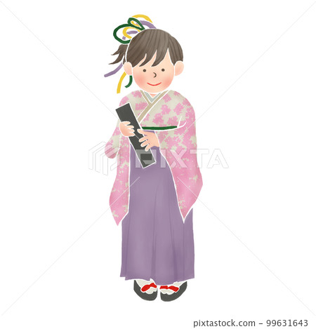 graduates wearing hakama graduates wearing hakama 99631643