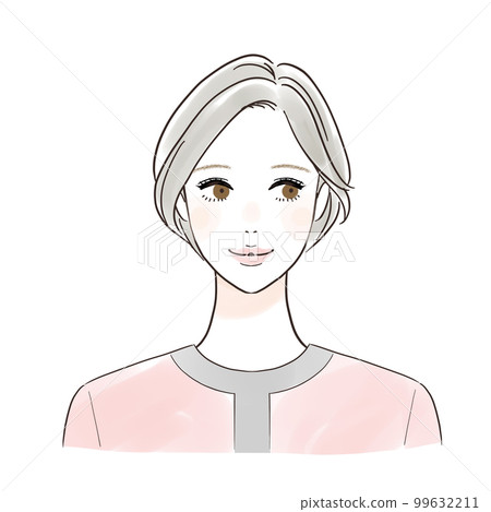 Esthetician smiling and looking sideways Esthetician smiling and looking sideways 99632211