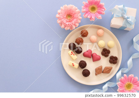 白色情人節巧克力拼盤 99632570