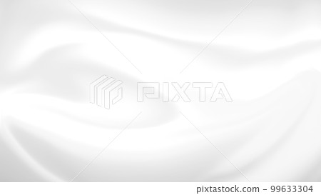 Smooth pleated cream or silk cloth-like background material 99633304