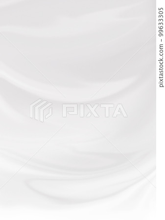 Background material resembling cream or silk fabric with smooth folds Vertically long 99633305