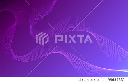 Abstract wave element for design. Digital frequency track equalizer. Stylized line art background. Colorful shiny wave with lines created using blend tool. Curved wavy line, smooth stripe Vector Abstract wave element for design. Digital frequency track equalizer. Stylized line art background. Colorful shiny wave with lines created using blend tool. Curved wavy line, smooth stripe Vector 99634881