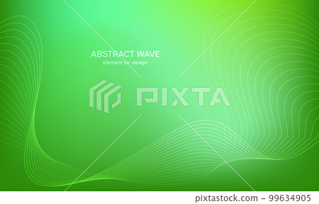 Abstract wave element for design. Digital frequency track equalizer. Stylized line art background. Colorful shiny wave with lines created using blend tool. Curved wavy line, smooth stripe Vector Abstract wave element for design. Digital frequency track equalizer. Stylized line art background. Colorful shiny wave with lines created using blend tool. Curved wavy line, smooth stripe Vector 99634905