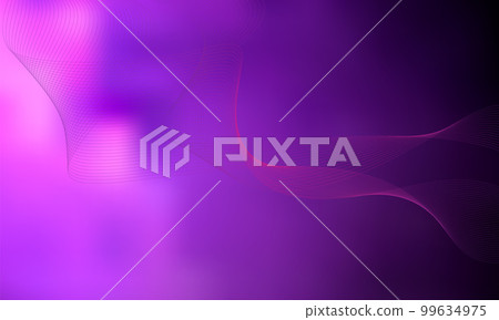Abstract wave element for design. Digital frequency track equalizer. Stylized line art background. Colorful shiny wave with lines created using blend tool. Curved wavy line, smooth stripe Vector Abstract wave element for design. Digital frequency track equalizer. Stylized line art background. Colorful shiny wave with lines created using blend tool. Curved wavy line, smooth stripe Vector 99634975
