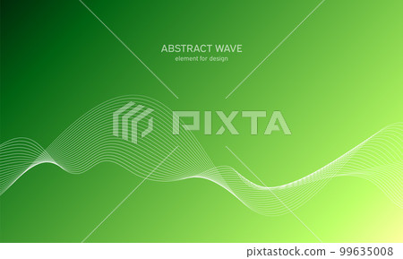 Abstract wave element for design. Digital frequency track equalizer. Stylized line art background. Colorful shiny wave with lines created using blend tool. Curved wavy line, smooth stripe Vector Abstract wave element for design. Digital frequency track equalizer. Stylized line art background. Colorful shiny wave with lines created using blend tool. Curved wavy line, smooth stripe Vector 99635008
