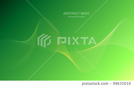 Abstract wave element for design. Digital frequency track equalizer. Stylized line art background. Colorful shiny wave with lines created using blend tool. Curved wavy line, smooth stripe Vector Abstract wave element for design. Digital frequency track equalizer. Stylized line art background. Colorful shiny wave with lines created using blend tool. Curved wavy line, smooth stripe Vector 99635010