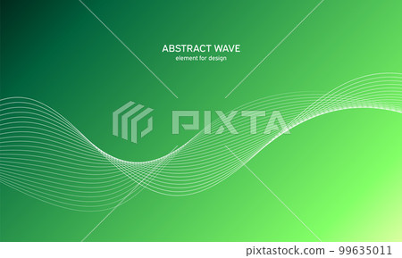 Abstract wave element for design. Digital frequency track equalizer. Stylized line art background. Colorful shiny wave with lines created using blend tool. Curved wavy line, smooth stripe Vector Abstract wave element for design. Digital frequency track equalizer. Stylized line art background. Colorful shiny wave with lines created using blend tool. Curved wavy line, smooth stripe Vector 99635011