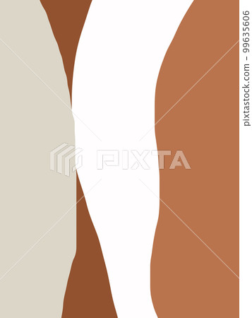 Modern and stylish poster templates with organic abstract shapes Modern and stylish poster templates with organic abstract shapes 99635606