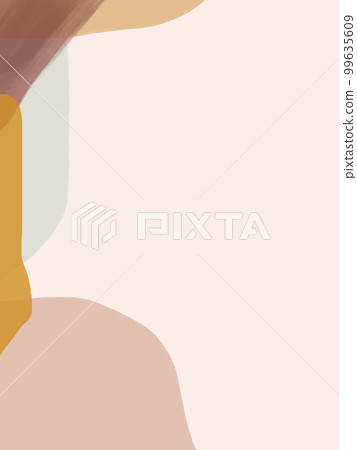 Modern and stylish poster templates with organic abstract shapes Modern and stylish poster templates with organic abstract shapes 99635609