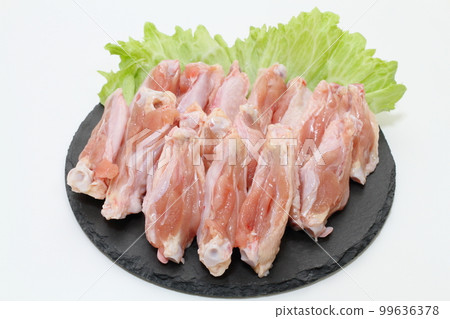 Young chicken wings (raw meat) 99636378