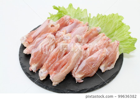 Young chicken wings (raw meat) 99636382