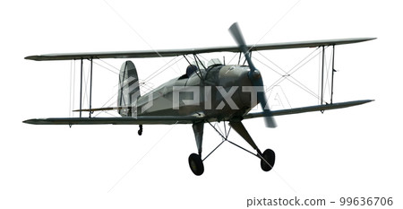 Sports aeroplane isolated on a clean white background Sports aeroplane isolated on a clean white background 99636706