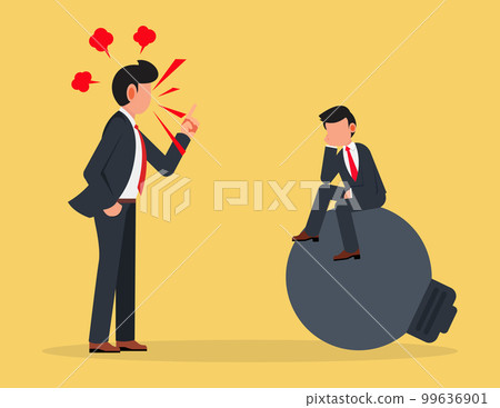 Pressure from work. Boss presses and yells at employees who can't come up with ideas. 99636901