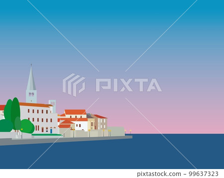 Porec Porec 克羅地亞 Euphrasian Basilica eufrazijeva 夜景 Porec Porec 克羅地亞 Euphrasian Basilica eufrazijeva 夜景 99637323