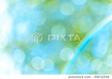 Bokeh of sunlight through the trees 99638566