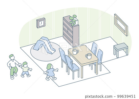 living space in the house. place for family fun 99639451