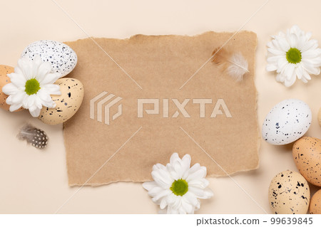 Easter eggs and flowers Easter eggs and flowers 99639845