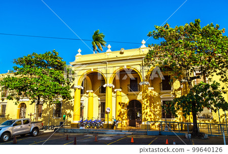 City Hall of Santa Ana, a historic building in El Salvador City Hall of Santa Ana, a historic building in El Salvador 99640126