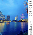 Minatomirai摩天輪和夜景 Minatomirai摩天輪和夜景 99640163