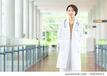 Female doctor hospital 99640422