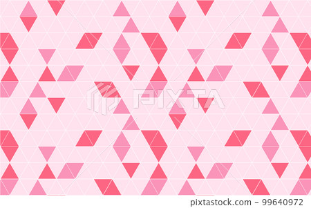 粉色三角形圖案背景 99640972