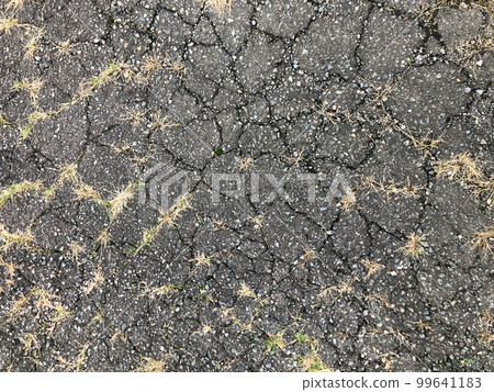 cracks in asphalt 99641183