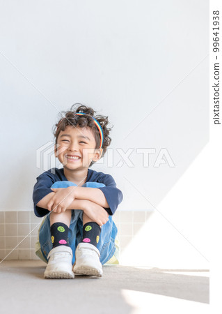 春季兒童生活方式表達健康 99641938