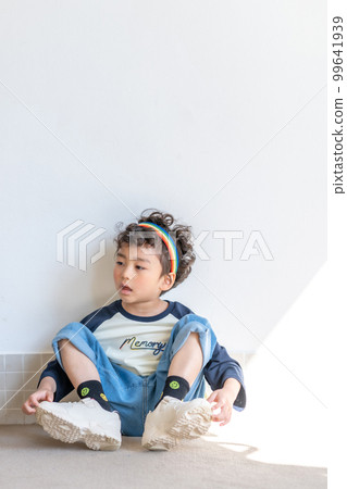 春季兒童生活方式表達健康 99641939