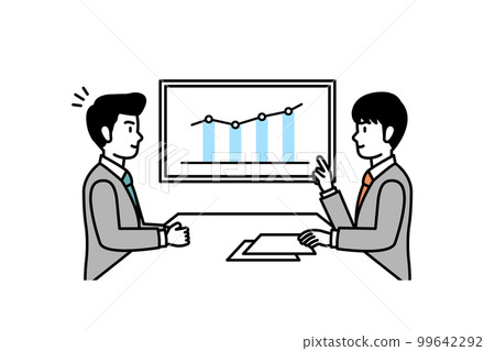 business people having meetings and conferences for business 99642292