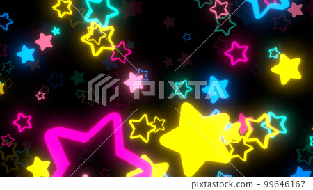 Star VJ Pop Pastel Color Colorful Neon [Other Ver.] 99646167