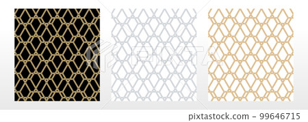 Set of abstract geometric patterns. Seamless vector backgrounds. Colored ornaments Graphic modern patterns Simple lattice graphic design Set of abstract geometric patterns. Seamless vector backgrounds. Colored ornaments Graphic modern patterns Simple lattice graphic design 99646715
