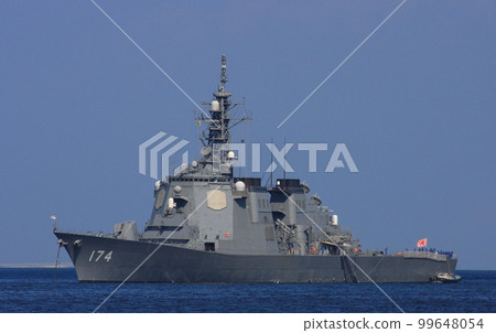 宙斯盾驅逐艦DDG-174“霧島”停泊在橫須賀海岸附近 宙斯盾驅逐艦DDG-174“霧島”停泊在橫須賀海岸附近 99648054
