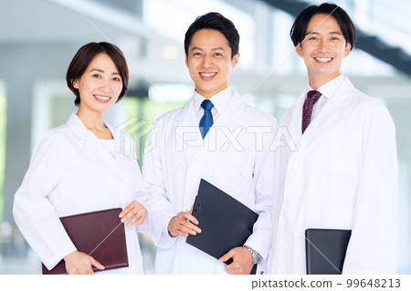 Research doctor doctor doctor medical science scientist research and development researcher lab coat pharmaceutical hospital 99648213