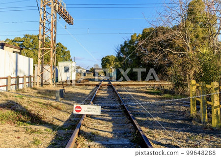 Nagoya City Meitetsu Chikko Line Diamond Crossing Nagoya City Meitetsu Chikko Line Diamond Crossing 99648288