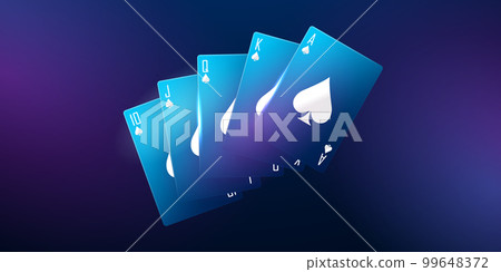casino background design with luxury poker cards vector illustration casino background design with luxury poker cards vector illustration 99648372