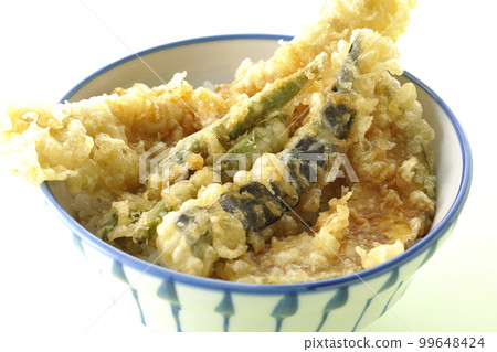 牛筋配星鰻、茄子、南瓜和綠豆天婦羅 99648424