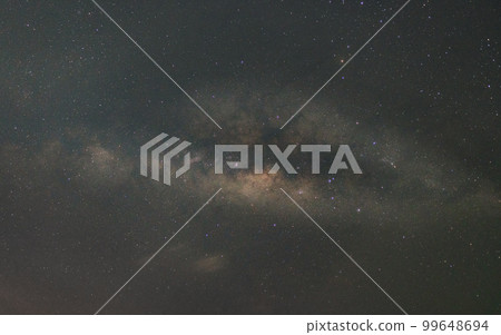 The Milky way and stars in the night sky background 99648694